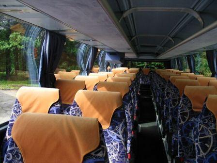 bus rental Paris, France neoplan 50 seats